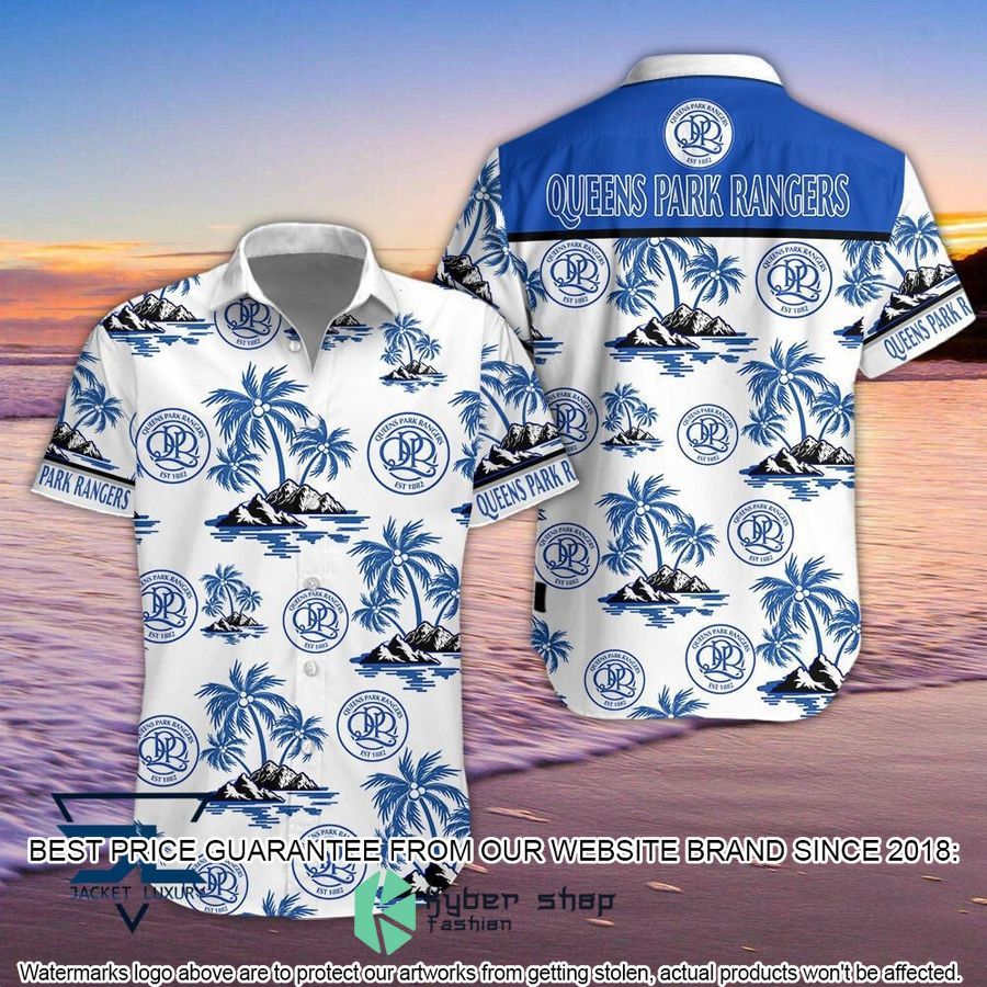 Queens Park Rangers Palm Tree Hawaiian Shirt, Shorts