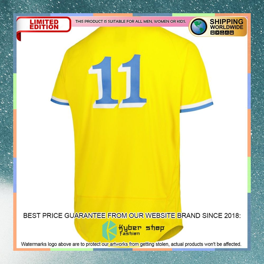 Rafael Devers Boston Red Sox City Connect Player Gold Baseball Jersey 6 Rafael Devers Boston Red Sox City Connect Player Gold Baseball Jersey word1