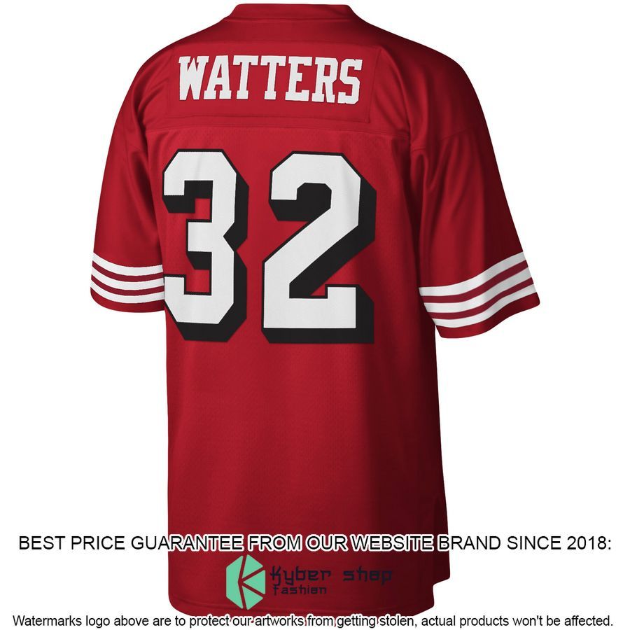 Ricky Watters San Francisco 49ers Mitchell & Ness Legacy Replica Scarlet Football Jersey 3 Ricky Watters San Francisco 49ers Mitchell & Ness Legacy Replica Scarlet Football Jersey word1