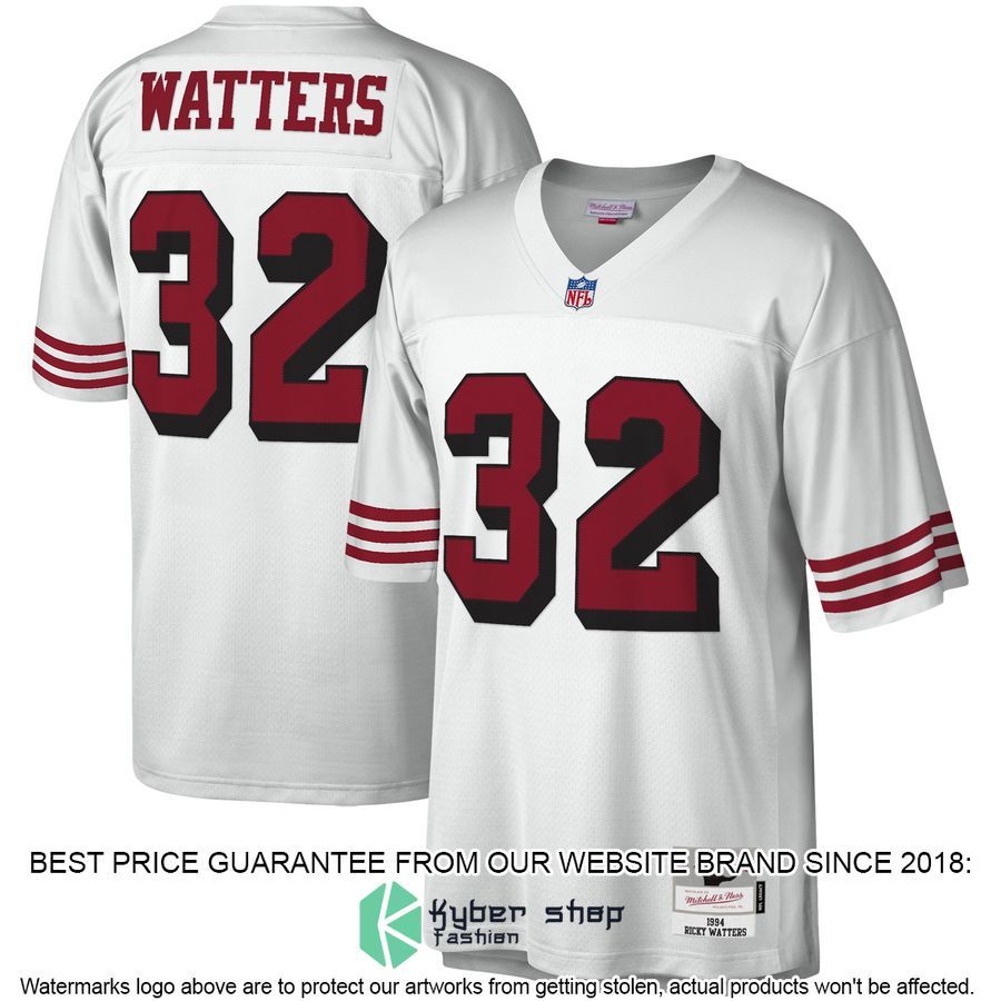 Ricky Watters San Francisco 49ers Mitchell & Ness Legacy Replica Scarlet Football Jersey 5 Ricky Watters San Francisco 49ers Mitchell & Ness Legacy Replica Scarlet Football Jersey word1