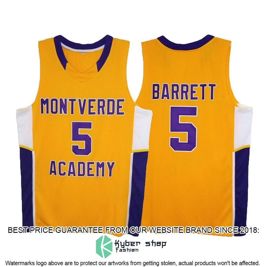 RJ Barrett Montverde Academy High School Basketball Jersey