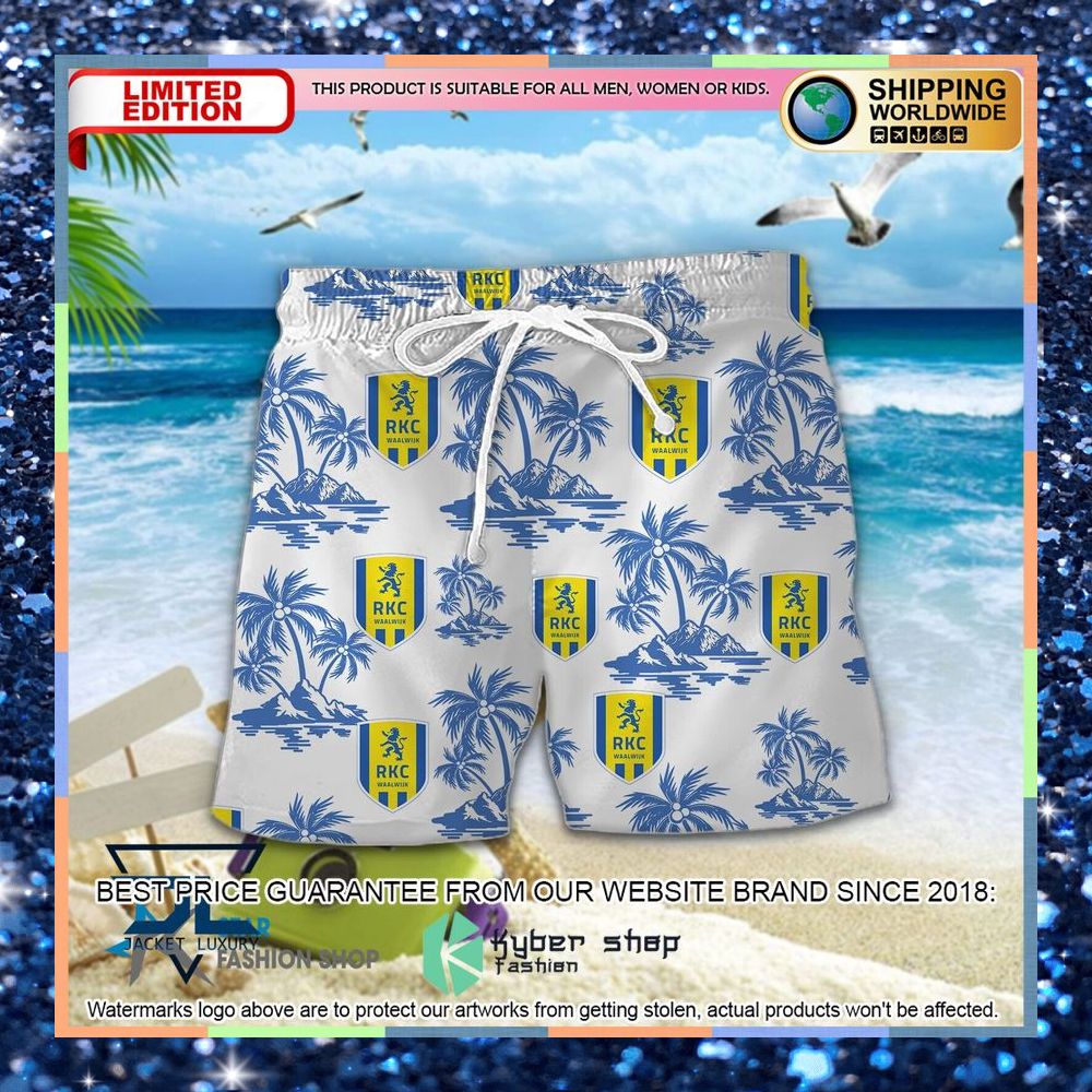 RKC Waalwijk Hawaiian Shirt, Shorts 4 RKC Waalwijk Hawaiian Shirt, Shorts word3