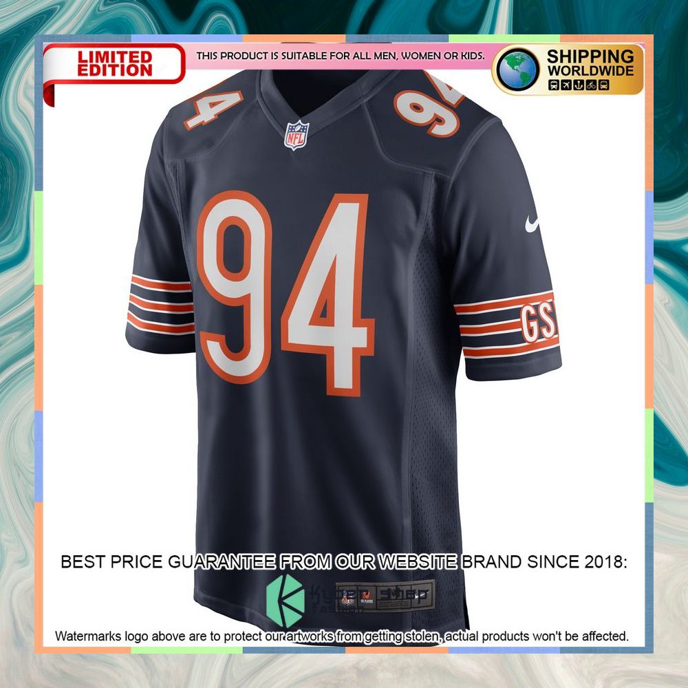 Robert Quinn Chicago Bears Navy Football Jersey 6 Robert Quinn Chicago Bears Navy Football Jersey word2