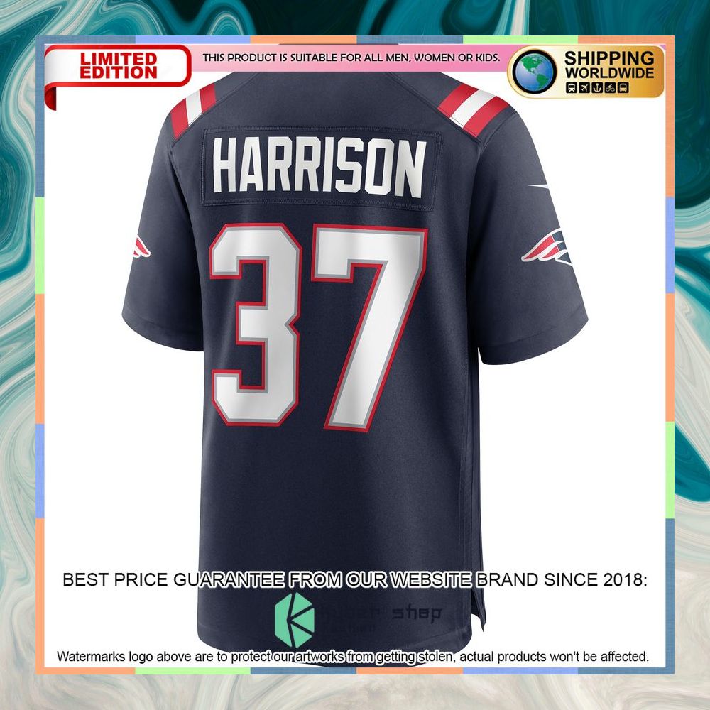 Rodney Harrison New England Patriots Football Navy Football Jersey 7 Rodney Harrison New England Patriots Football Navy Football Jersey word1