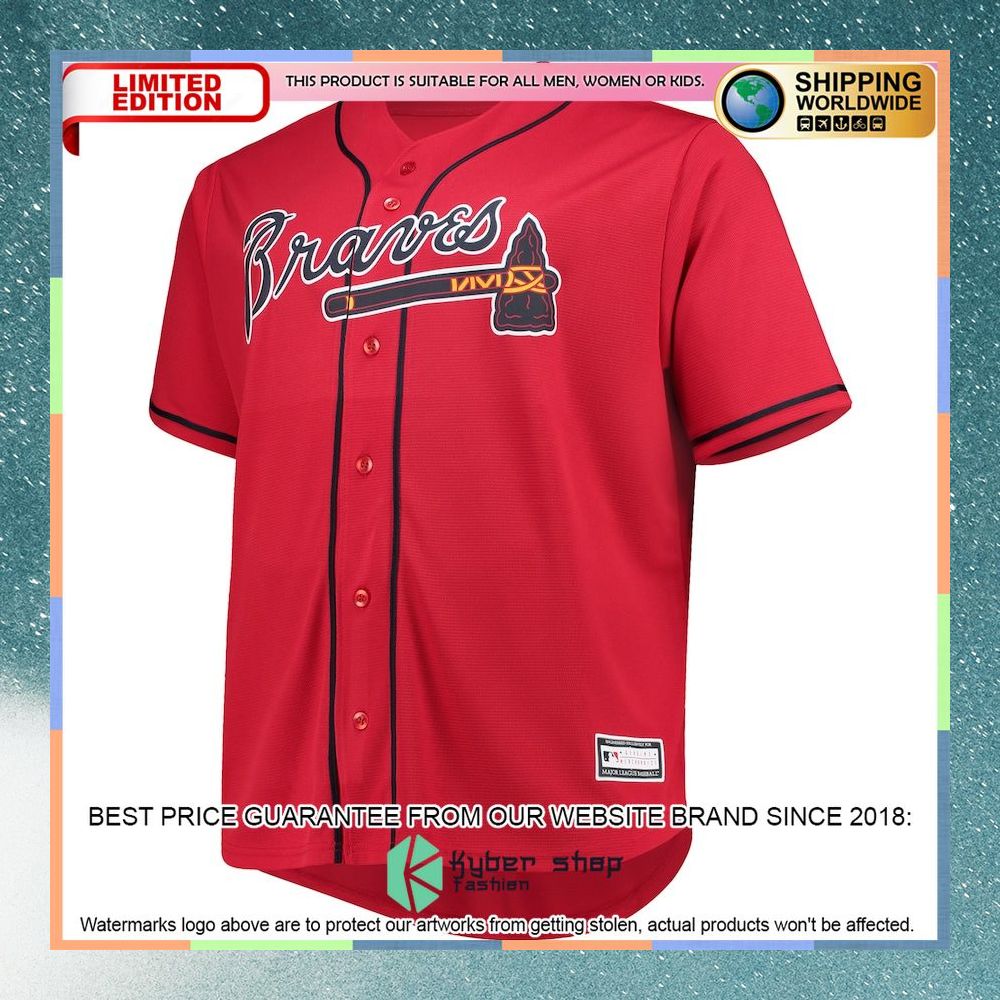 Ronald Acuna Jr Atlanta Braves Big And Tall Player Red Baseball Jersey 5 Ronald Acuna Jr Atlanta Braves Big And Tall Player Red Baseball Jersey word2