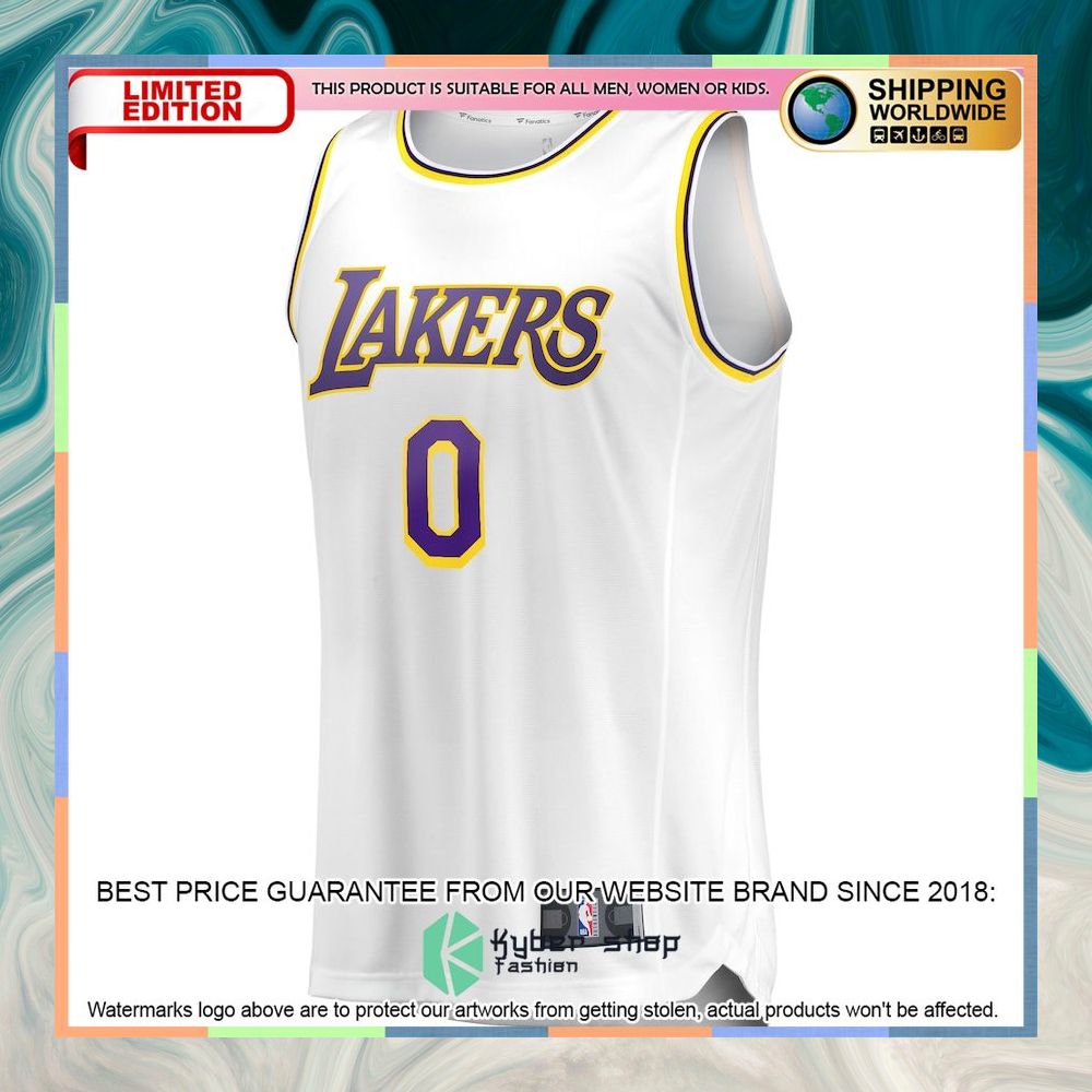 Russell Westbrook Los Angeles Lakers 2020-21 Player White Basketball Jersey 5 Russell Westbrook Los Angeles Lakers 2020-21 Player White Basketball Jersey word2