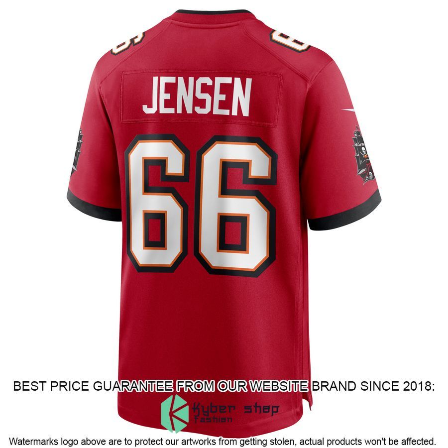 Ryan Jensen Tampa Bay Buccaneers Red Football Jersey 3 Ryan Jensen Tampa Bay Buccaneers Red Football Jersey word2