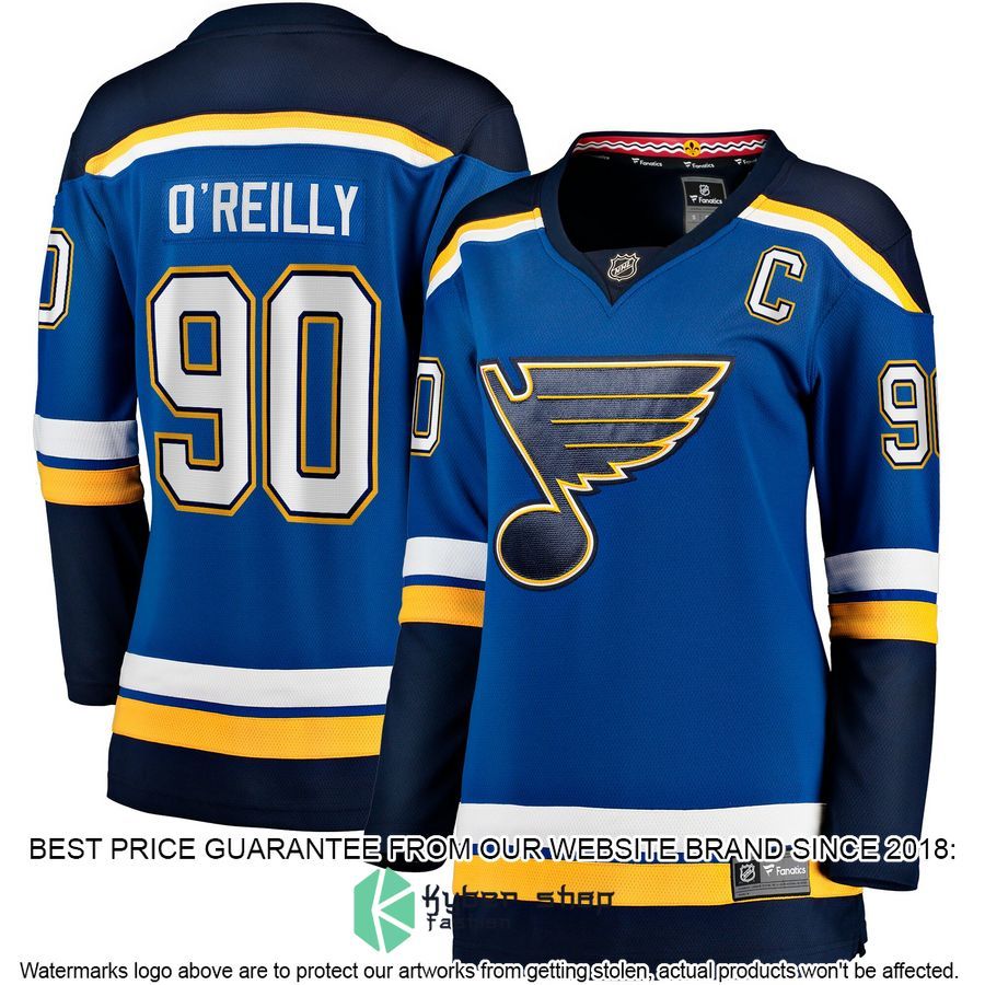 Ryan O Reilly St. Louis Blues Women's Home Premier Blue Hockey Jersey