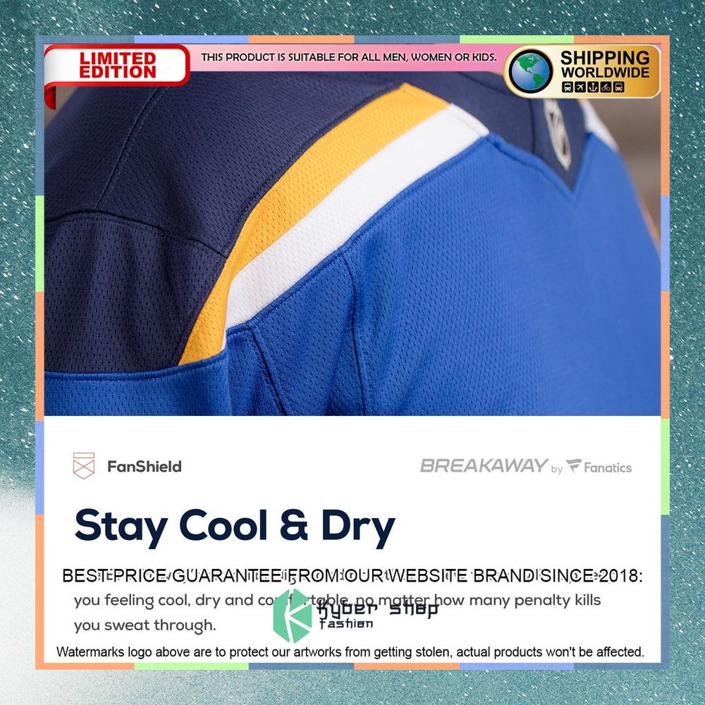 Ryan O'Reilly St. Louis Blues Banner Collection Blue Hockey Jersey 14 Ryan O'Reilly St. Louis Blues Banner Collection Blue Hockey Jersey word3