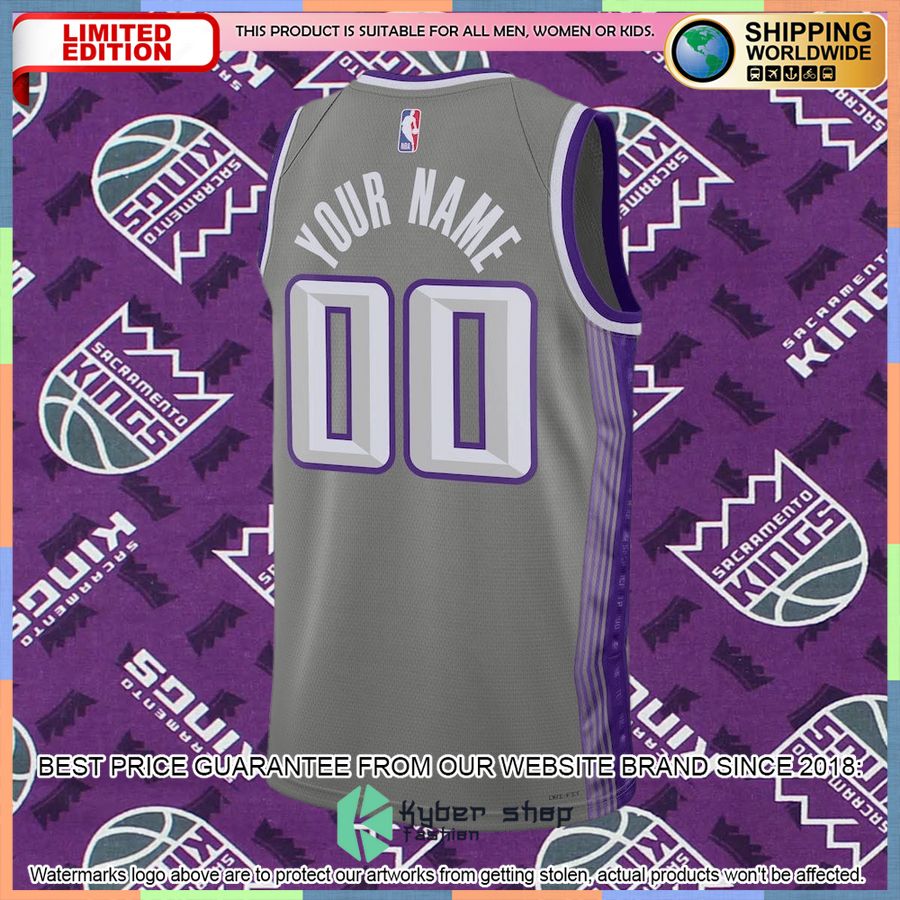 Sacramento Kings Nike 2022-23 Custom Black Basketball Jersey 6 Sacramento Kings Nike 2022-23 Custom Black Basketball Jersey word1