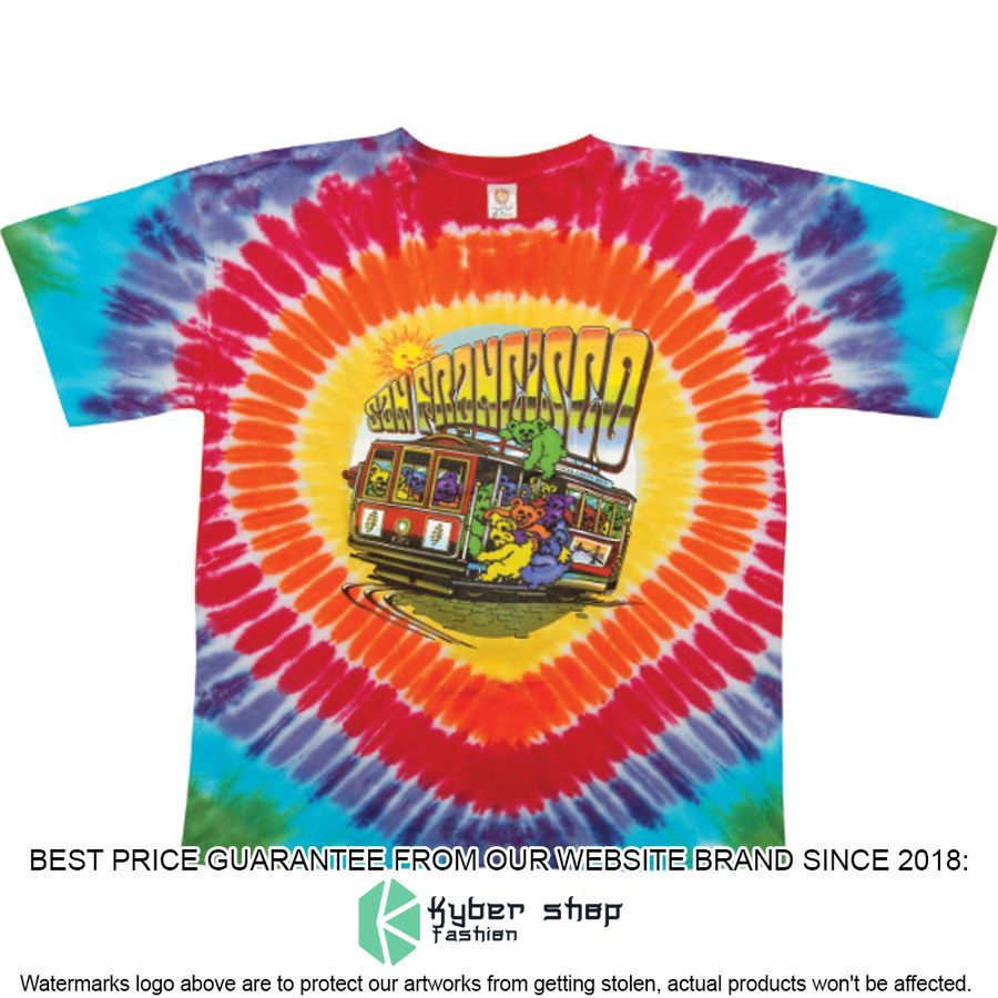 San Francisco Bears Tie Dye Shirt, Hoodie