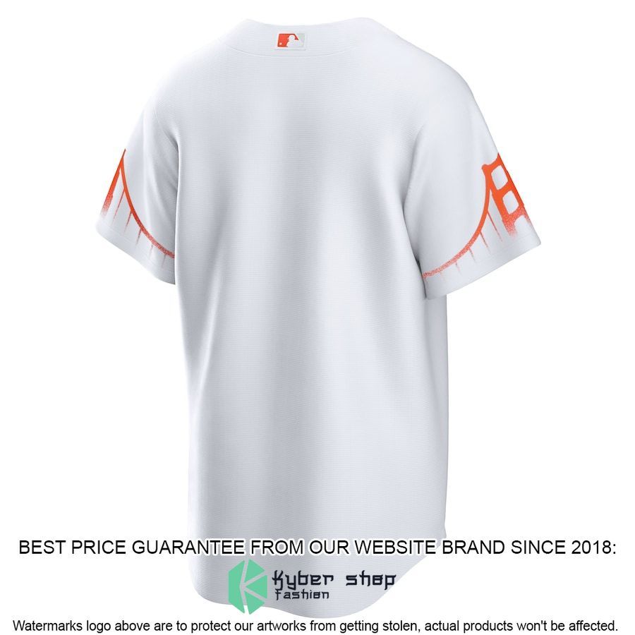 San Francisco Giants City Connect White Baseball Jersey 3 San Francisco Giants City Connect White Baseball Jersey word2