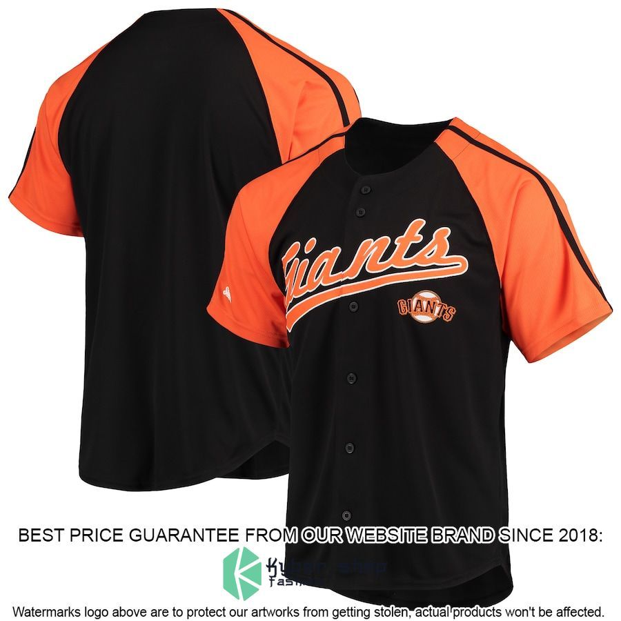 San Francisco Giants Stitches Black Baseball Jersey word3