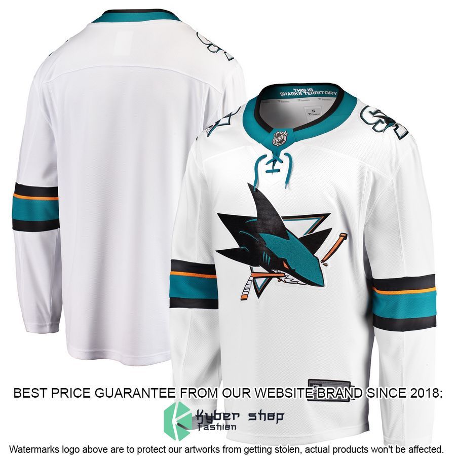San Jose Sharks Breakaway Home Teal Hockey Jersey 5 San Jose Sharks Breakaway Home Teal Hockey Jersey word3