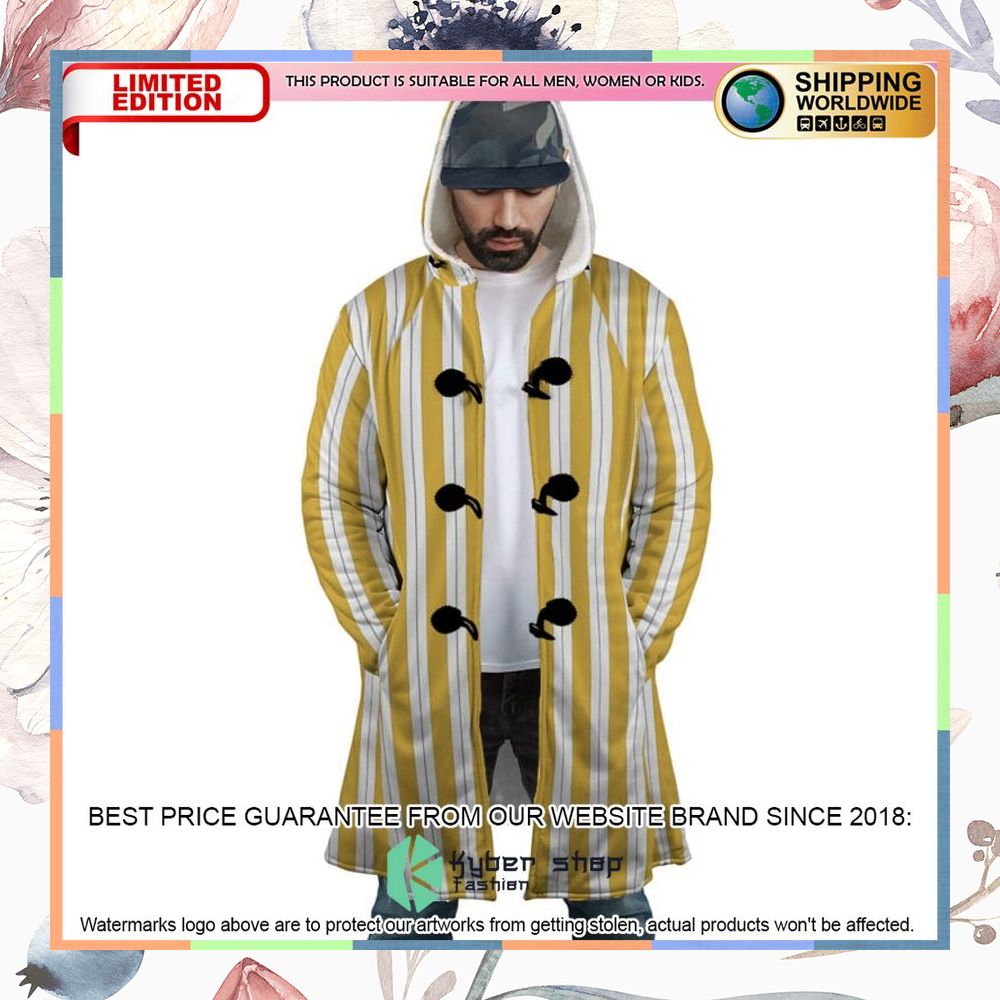 Sanji Wano Arc One Piece Hooded Cloak 8 Sanji Wano Arc One Piece Hooded Cloak word2