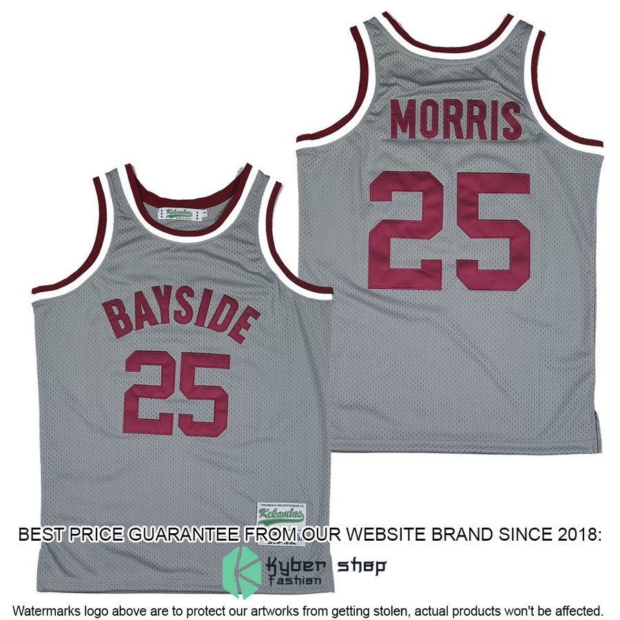 Saved by the Bell Zack Morrison Tigers Basketball Jersey