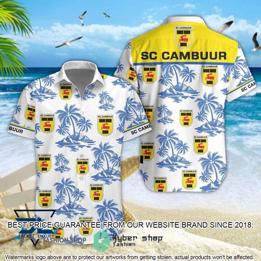 SC Cambuur Hawaiian Shirt, Shorts word2