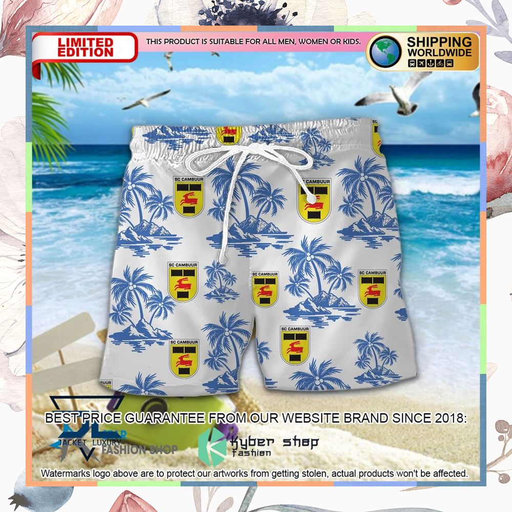 SC Cambuur Hawaiian Shirt, Shorts 6 SC Cambuur Hawaiian Shirt, Shorts word2