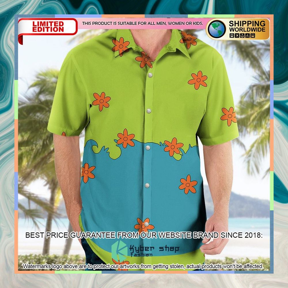 Scooby Doo The Mystery Machine Hawaiian Shirt 5 Scooby Doo The Mystery Machine Hawaiian Shirt word2