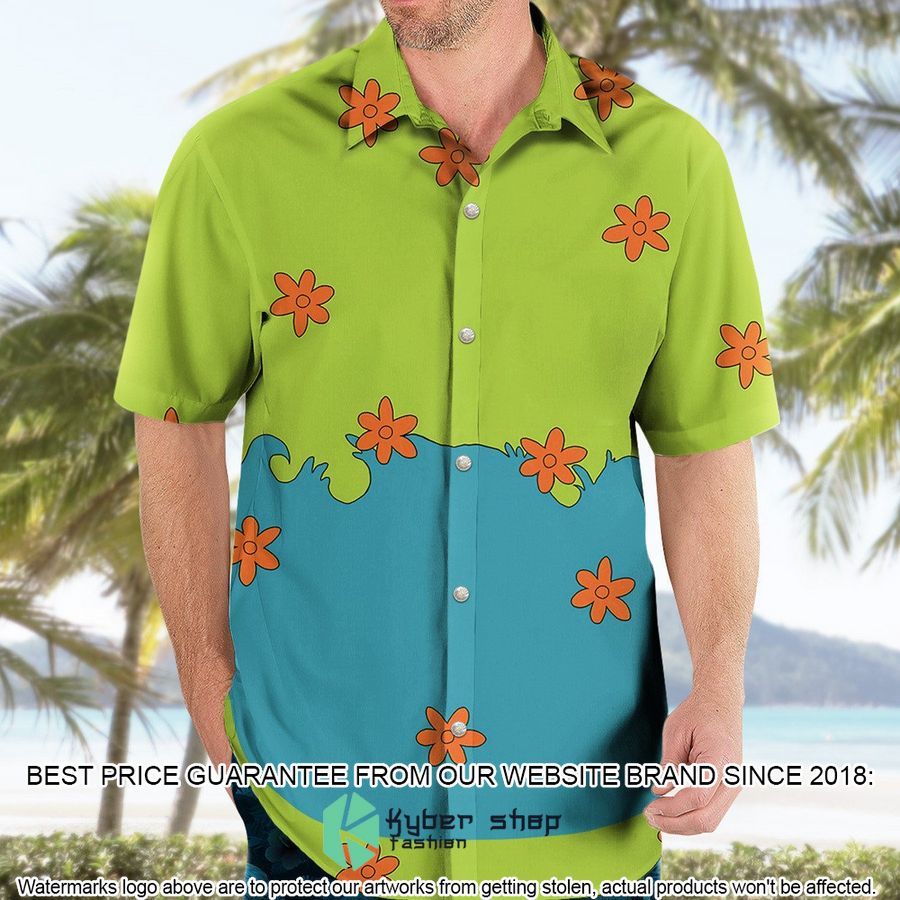 Scooby Doo The Mystery Machine Hawaiian Shirt word1