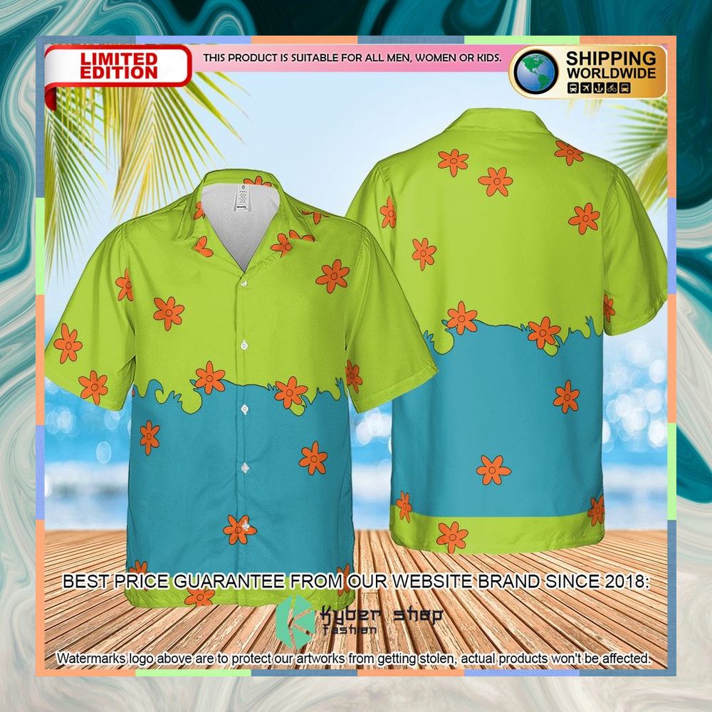 Scooby Doo The Mystery Machine Hawaiian Shirt 8 Scooby Doo The Mystery Machine Hawaiian Shirt word2