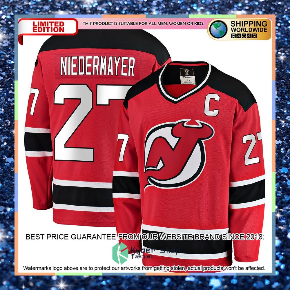 Scott Niedermayer New Jersey Devils Premier Retired Red Hockey Jersey 5 Scott Niedermayer New Jersey Devils Premier Retired Red Hockey Jersey word1