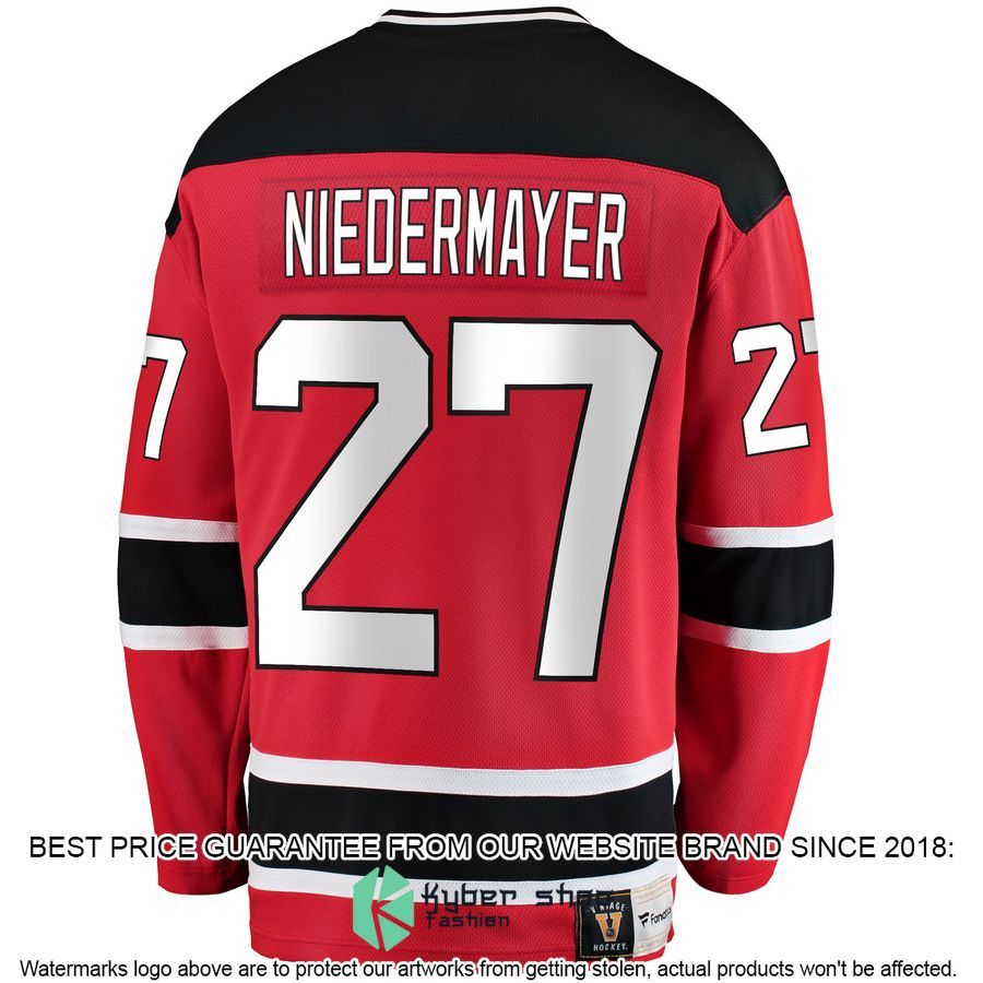 Scott Niedermayer New Jersey Devils Premier Retired Red Hockey Jersey 3 Scott Niedermayer New Jersey Devils Premier Retired Red Hockey Jersey word1