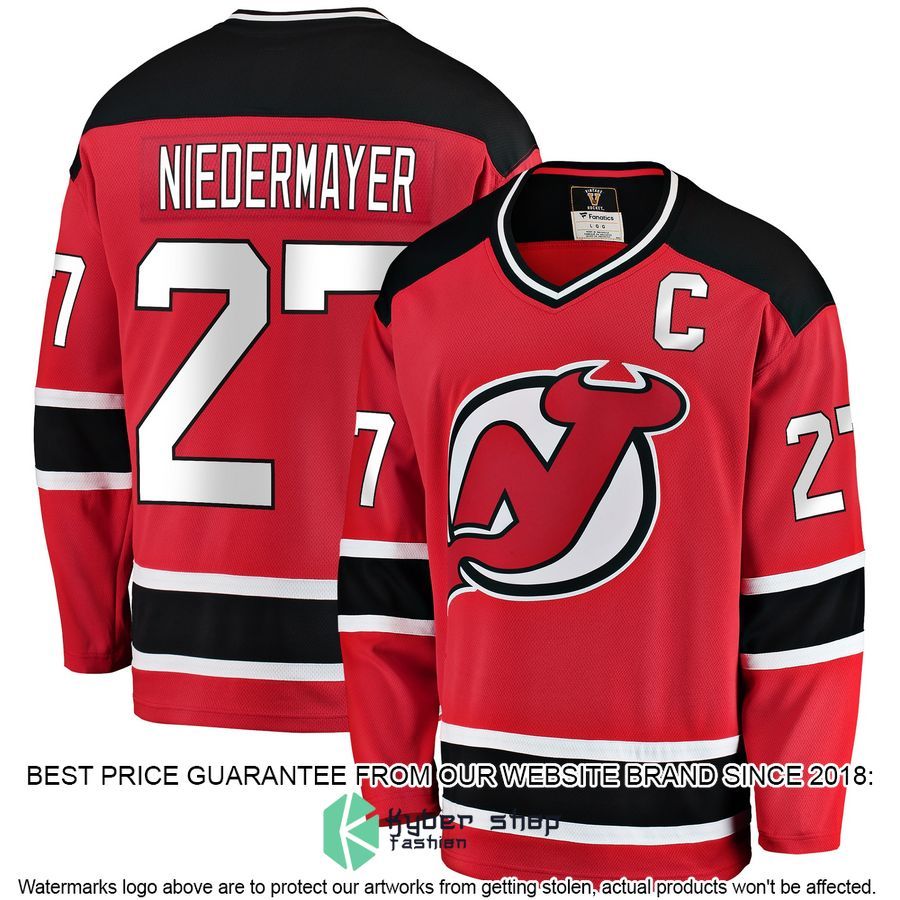 Scott Niedermayer New Jersey Devils Premier Retired Red Hockey Jersey 4 Scott Niedermayer New Jersey Devils Premier Retired Red Hockey Jersey word1