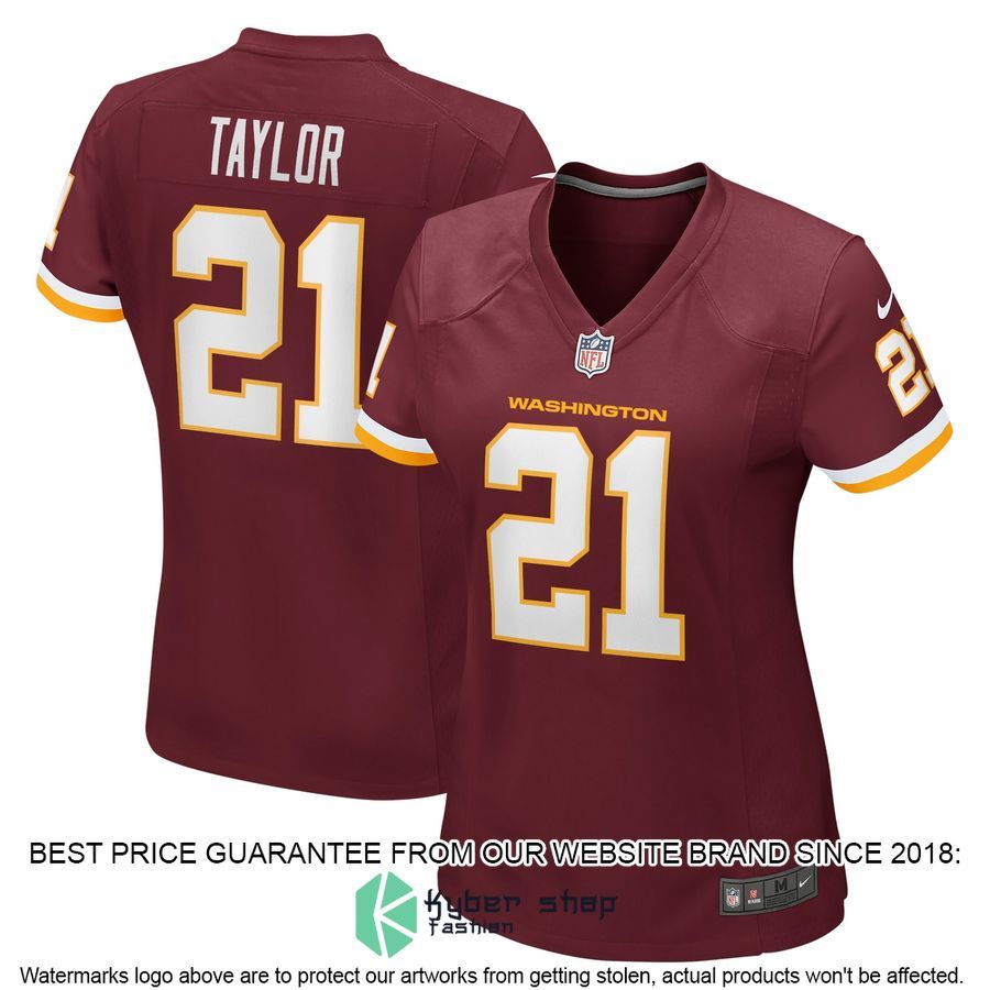 Sean Taylor Washington Football Team Women's Retired White Football Jersey 5 Sean Taylor Washington Football Team Women's Retired White Football Jersey word1
