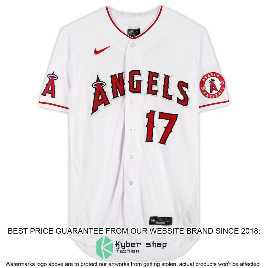 Shohei Ohtani Los Angeles Angels White Kanji Signature Baseball Jersey 3 Shohei Ohtani Los Angeles Angels White Kanji Signature Baseball Jersey word1