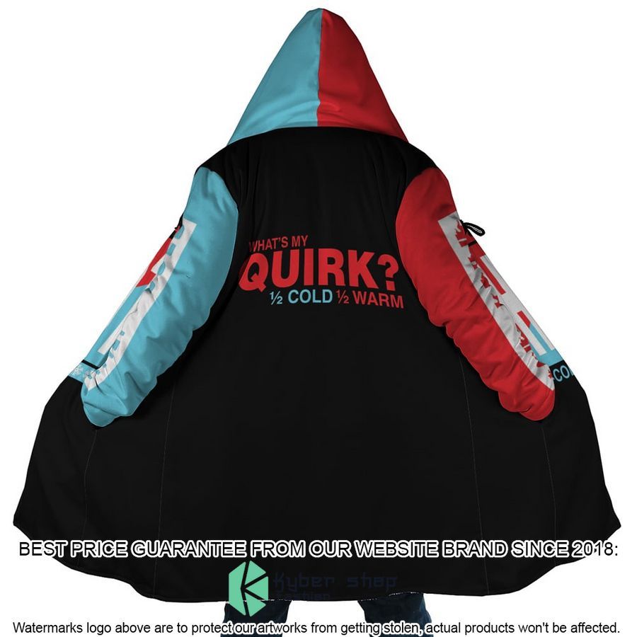Shoto Hot Cold My Hero Academia Hooded Cloak
