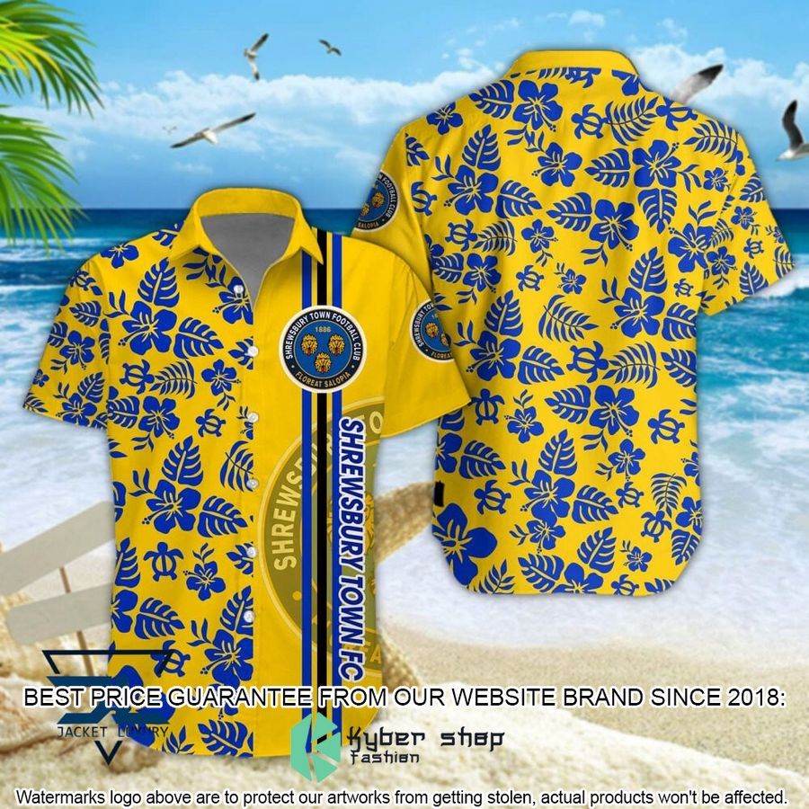 Shrewsbury Town Hawaiian Shirt, Shorts
