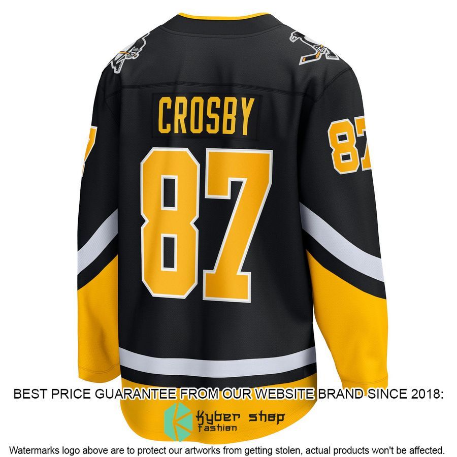 Sidney Crosby Pittsburgh Penguins 2021 22 Alternate Premier Black Hockey Jersey 3 Sidney Crosby Pittsburgh Penguins 2021 22 Alternate Premier Black Hockey Jersey word1
