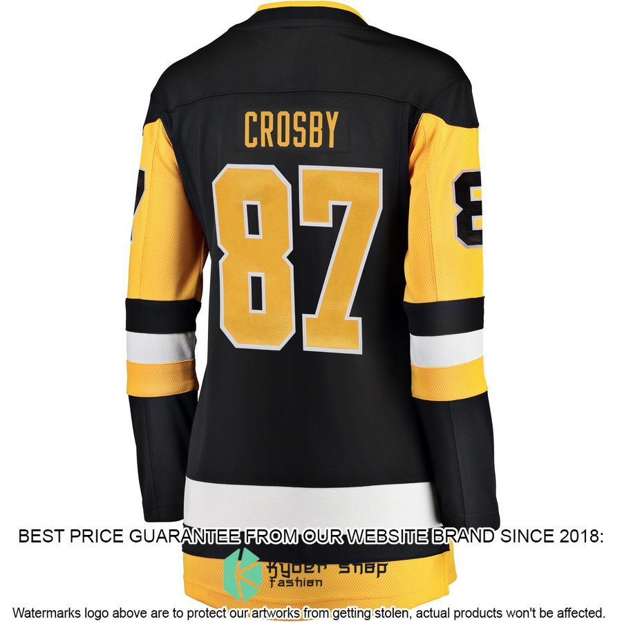 Sidney Crosby Pittsburgh Penguins Women's Home Black Hockey Jersey 3 Sidney Crosby Pittsburgh Penguins Women's Home Black Hockey Jersey word2