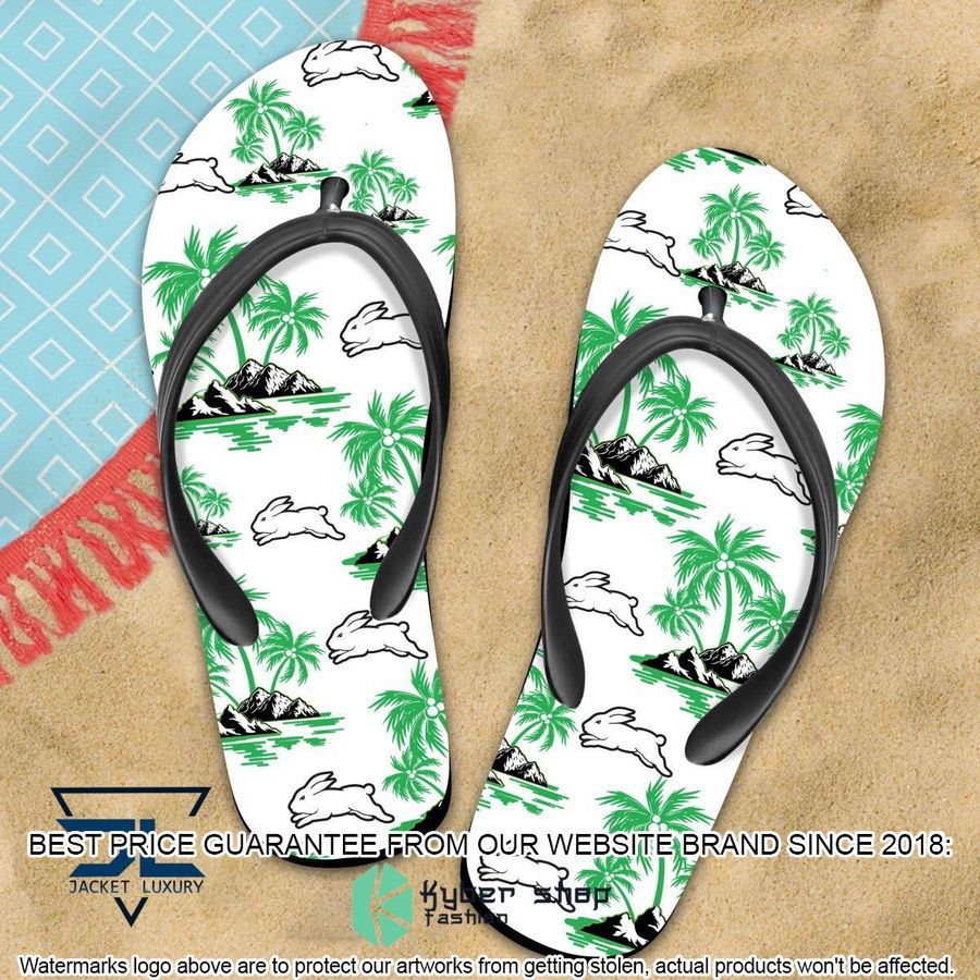 South Sydney Rabbitohs Flip Flops word1