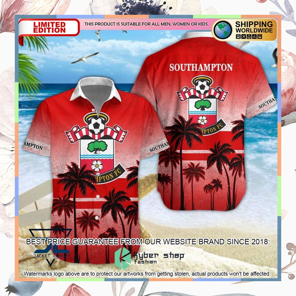 Southampton Palm Tree Hawaiian Shirt, Shorts 5 Southampton Palm Tree Hawaiian Shirt, Shorts word2