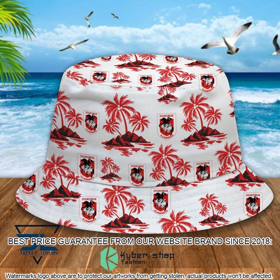 St. George Illawarra Dragons Bucket Hat word1