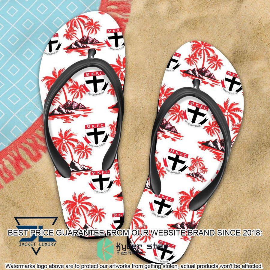 St Kilda Football Club Flip Flops