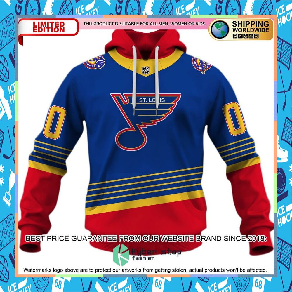 St. Louis Blues Blue Retro 2019-20 Authentic CUSTOM Shirt, Hoodie 9 St. Louis Blues Blue Retro 2019-20 Authentic CUSTOM Shirt, Hoodie word3