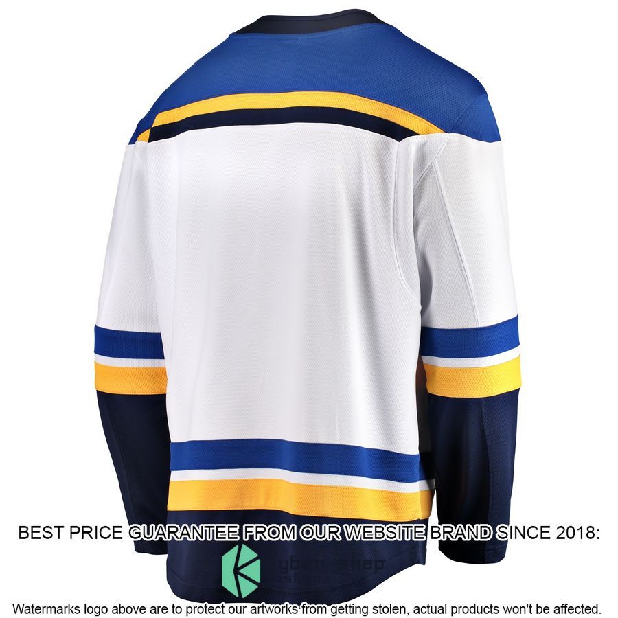 St. Louis Blues Breakaway Away White Hockey Jersey 3 St. Louis Blues Breakaway Away White Hockey Jersey word2