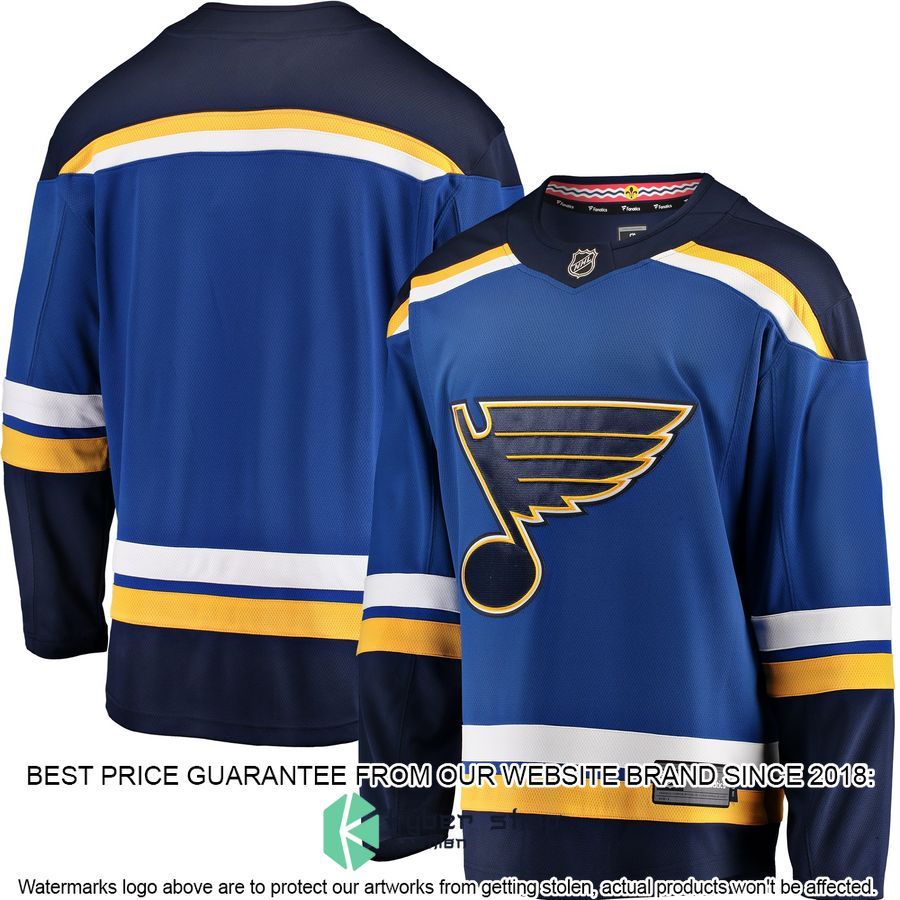 St. Louis Blues Breakaway Away White Hockey Jersey 5 St. Louis Blues Breakaway Away White Hockey Jersey word2