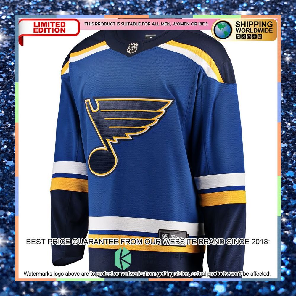 St. Louis Blues Breakaway Home Blue Hockey Jersey 8 St. Louis Blues Breakaway Home Blue Hockey Jersey word2