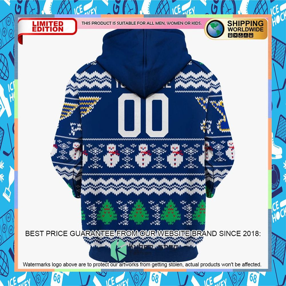 St. Louis Blues X-mas CUSTOM Shirt, Hoodie 11 St. Louis Blues X-mas CUSTOM Shirt, Hoodie word2