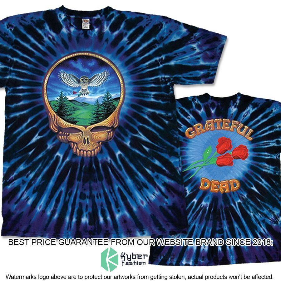 Steal Your Face Owl Tie Dye Shirt, Hoodie