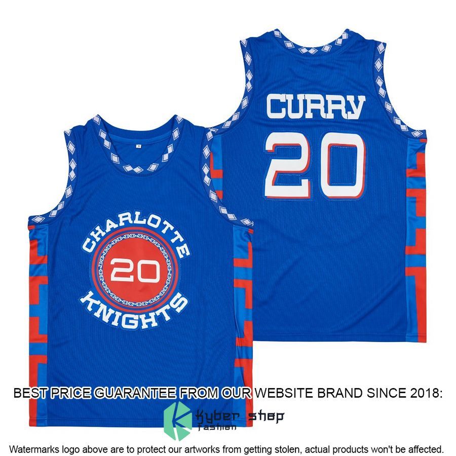 Steph Curry Charlotte Knights High School Basketball Jersey