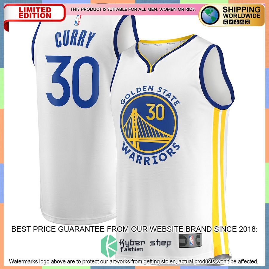 Stephen Curry Golden State Warriors 2022-23 Player White Basketball Jersey