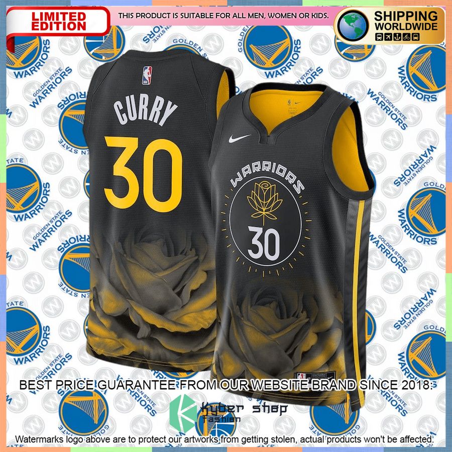 Stephen Curry Golden State Warriors Nike 2022-23 Black Basketball Jersey 4 Stephen Curry Golden State Warriors Nike 2022-23 Black Basketball Jersey word1