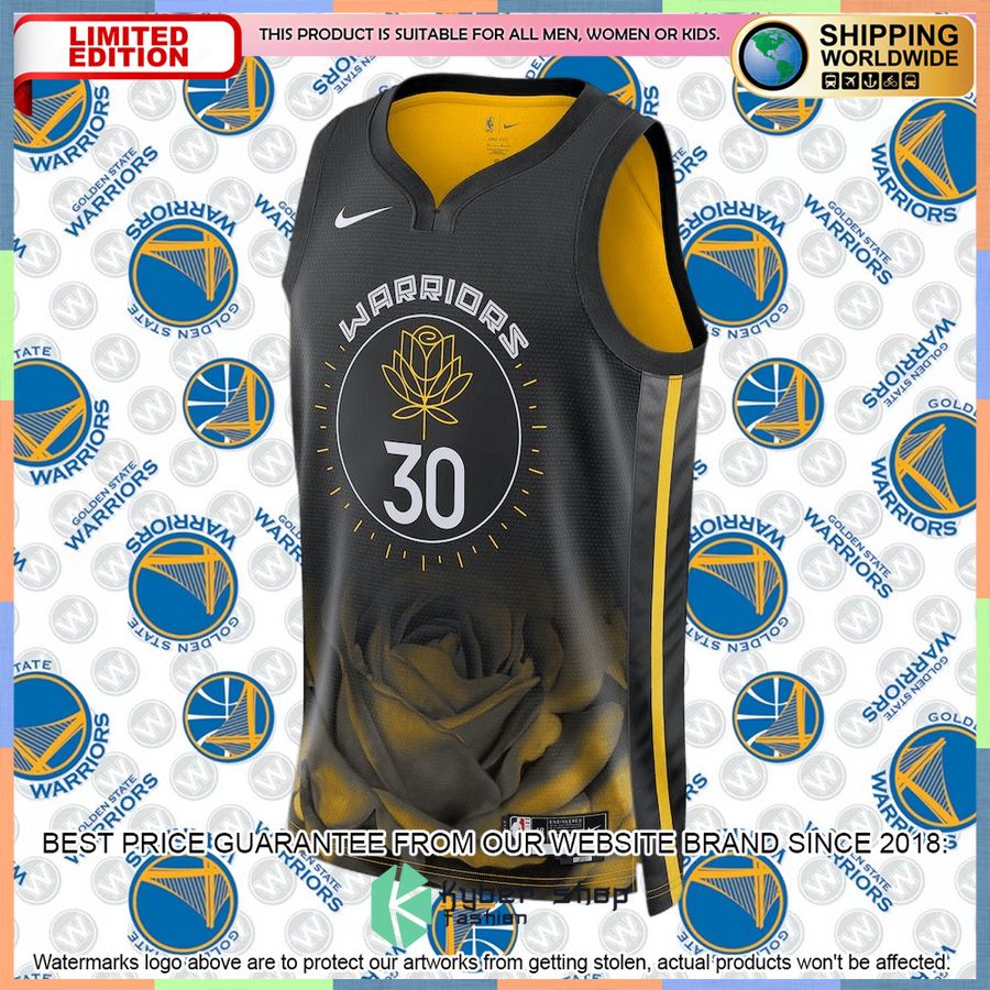 Stephen Curry Golden State Warriors Nike 2022-23 Black Basketball Jersey 5 Stephen Curry Golden State Warriors Nike 2022-23 Black Basketball Jersey word1