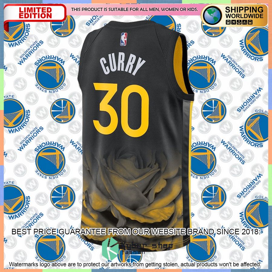 Stephen Curry Golden State Warriors Nike 2022-23 Black Basketball Jersey 6 Stephen Curry Golden State Warriors Nike 2022-23 Black Basketball Jersey word1