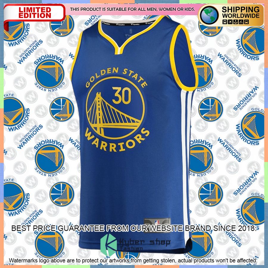 Stephen Curry Golden State Warriors Player Team Royal Basketball Jersey 5 Stephen Curry Golden State Warriors Player Team Royal Basketball Jersey word2
